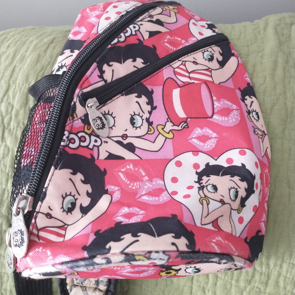 Pink Betty Boop Backpack